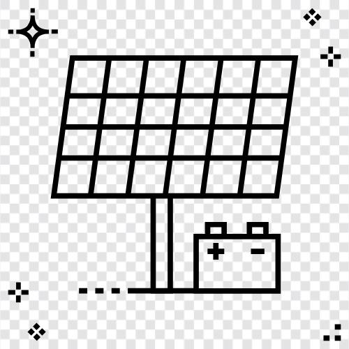 Sonnenkollektoren, Solarstromkosten, Sonnenenergieeffizienz, Solarenergie News symbol