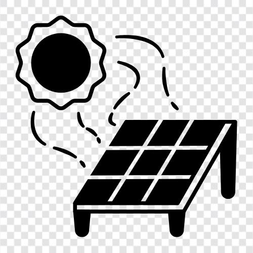 солнечные батареи, солнечная энергия, солнечные элементы, фотовольт Значок svg