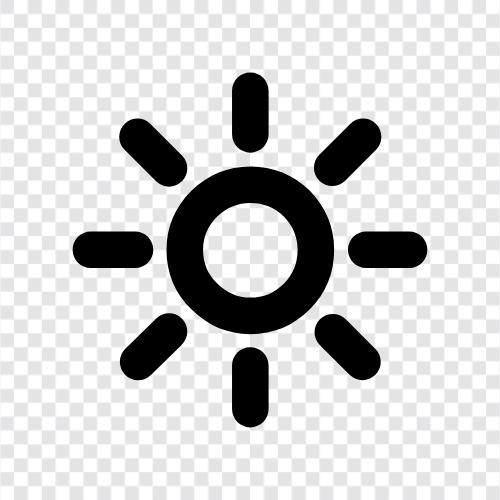 Solar, Sonnenstrahl, Sonnenfinsternis, Sonneneruption symbol