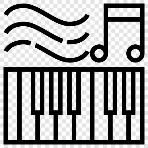 song, orchestra, choir, accompaniment icon svg