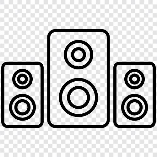 sound, audio, music, sound system icon svg