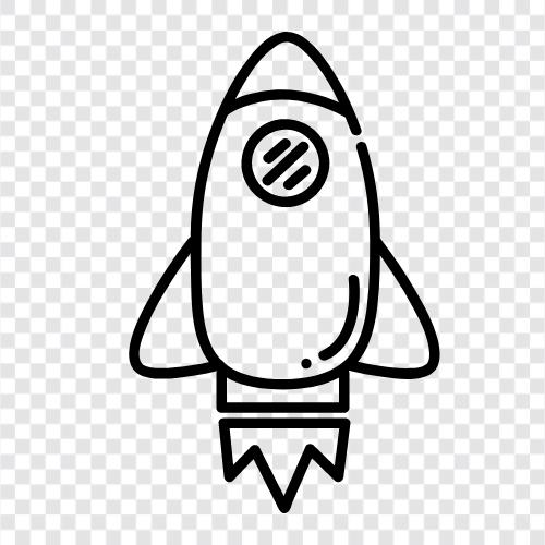 Raum, Astronomie, Start, Space Shuttle symbol