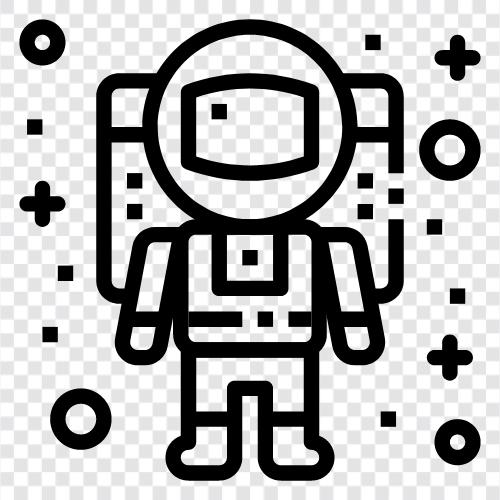 space, exploration, NASA, moon icon svg