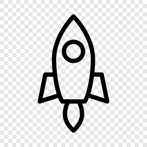 uzay, astronomi, fırlatma, uzay mekiği ikon svg