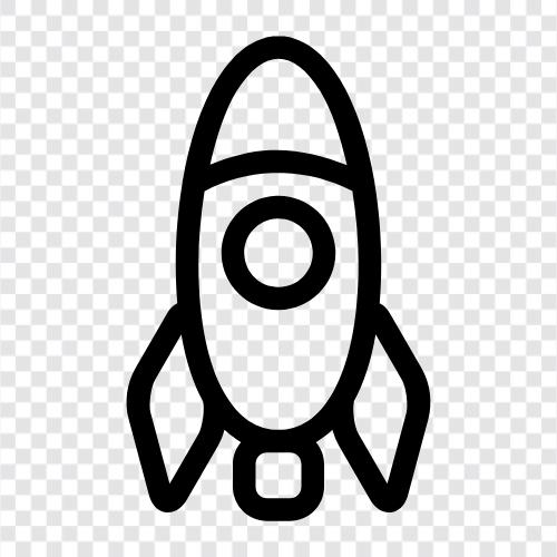 space, astronomy, launch, exploration icon svg