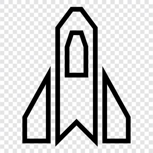 Weltraum, Astronomie, Weltraumforschung, Satelliten symbol