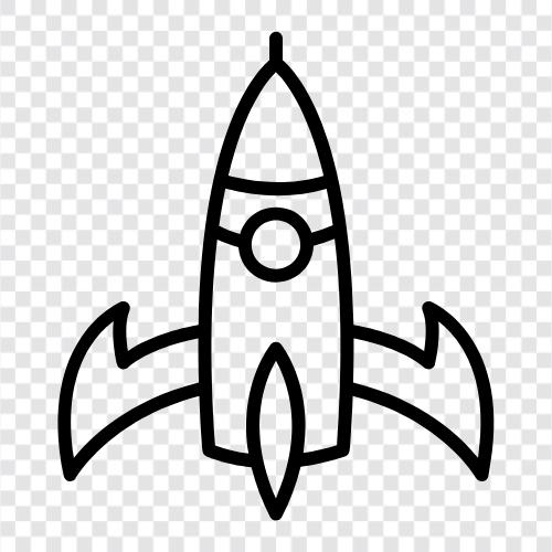 spaceflight, launch, spacecraft, rocket engine icon svg