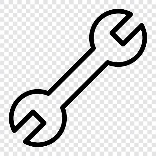 spanner wrench, wrench, car spanner, bike spanner icon svg