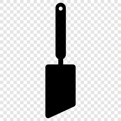 spatula, mutfak utensil, mutfak alet, pişirme utensil ikon svg