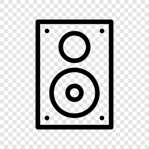 speaker, sound, audio, music icon svg