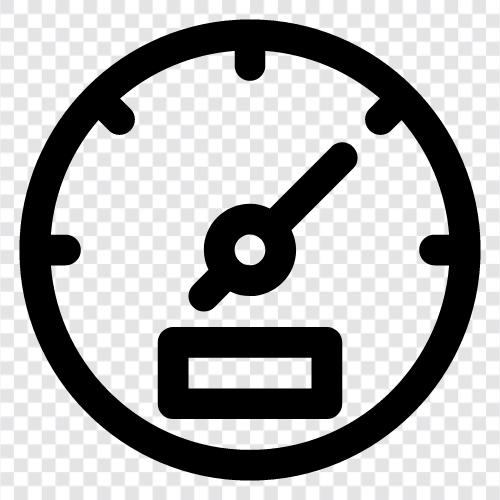 speedometer, car speedometer, onboard speedometer icon svg