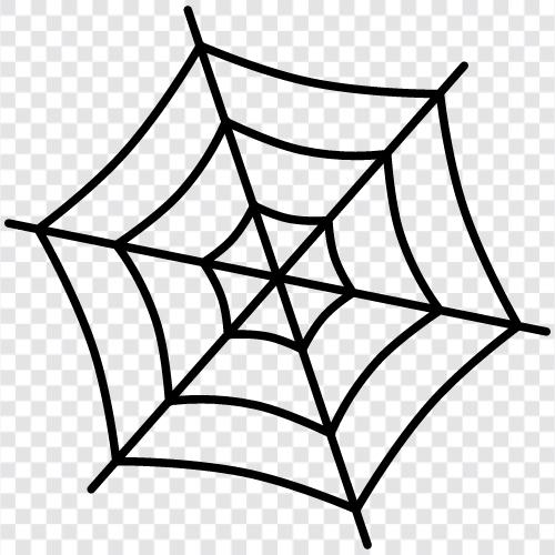 Spider Webs, Spider Web Design, Spider Web Development, Spider Web SEO Значок svg