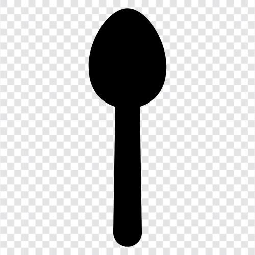 spoonful, tablespoon, tablespoonful, dessert spoon icon svg