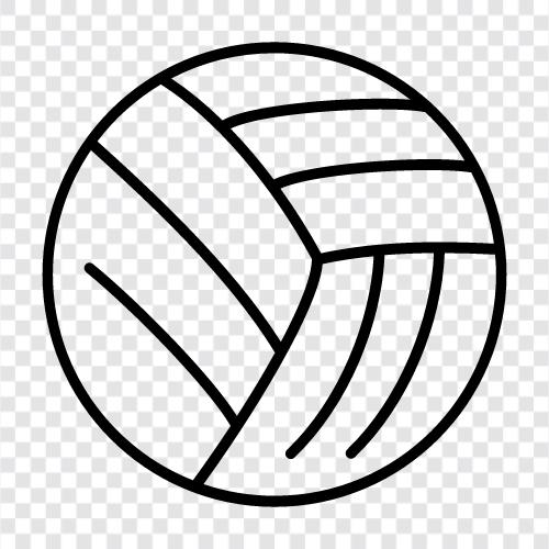 Sport, Spiel, körperliche Aktivität, Volleyball symbol