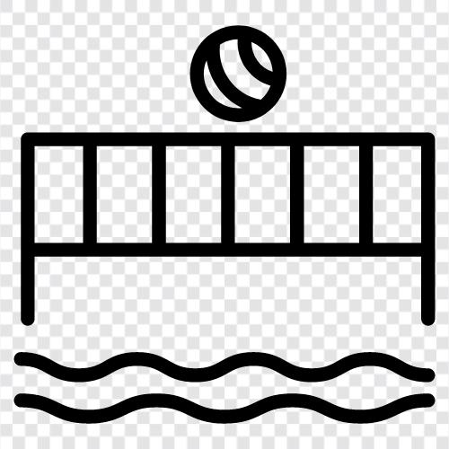 Sport, Schwimmen, Wasser, Water Polo symbol