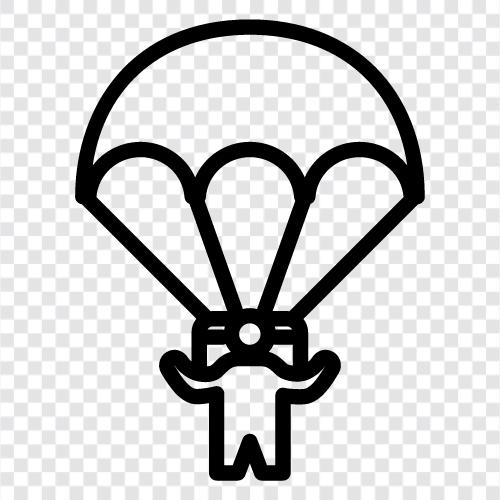 sport, flying, recreational, adventure icon svg