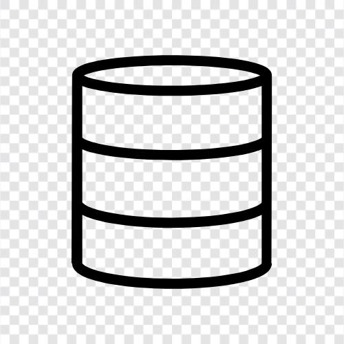 sql, mysql, Tabelle, Daten symbol