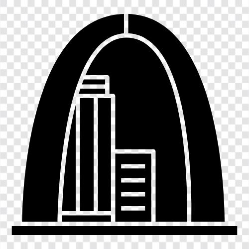 St Louis, Missouri, USA, Architektur symbol