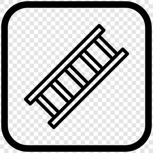 Staircase, Escalator, Safety, Steps icon svg