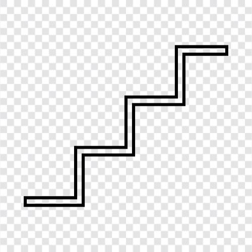 stairs, stair, risers icon svg
