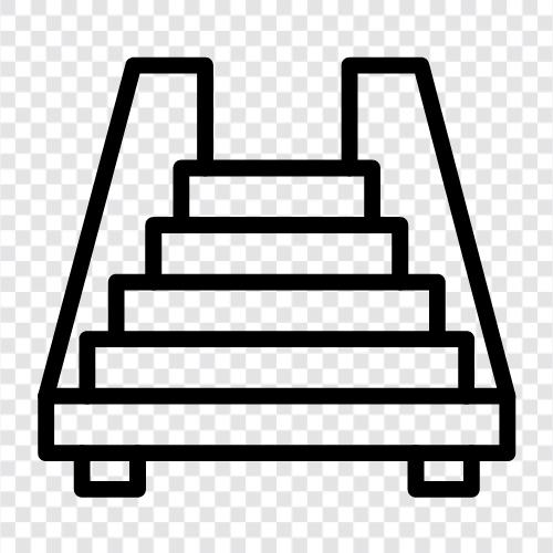 stairs, upstairs, downstairs, landing icon svg