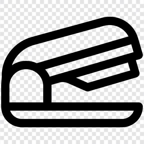 staples, stapler, office, office supplies icon svg