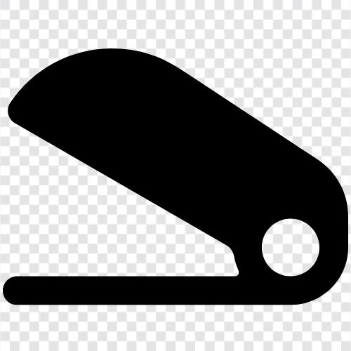 staples, staples gun, staples for paper, staples for fabric icon svg