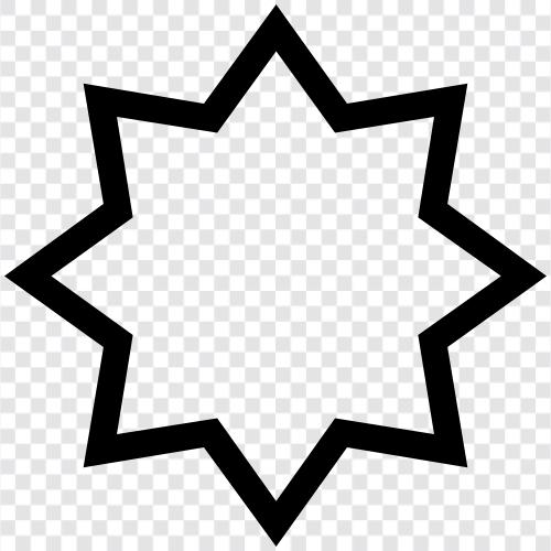 Stern, himmlisch, Universum, Astronomie symbol