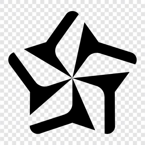 star pinwheels, star wheel, star wheel spinning, star pinwheel icon svg