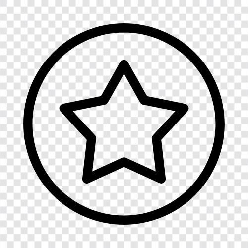 Sternebewertung, Bewertungssystem, Bewertungen, Sterne symbol