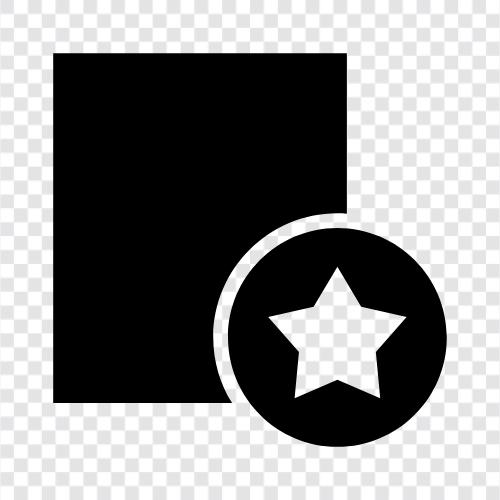 starred icon svg