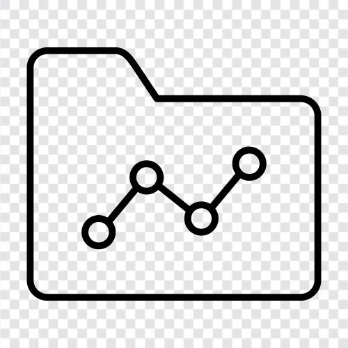 istatistik, veri, analitik, performans ikon svg