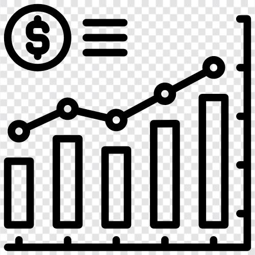 stock chart, investment chart, market chart, financial chart icon svg