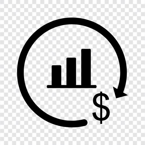 Aktien, Anleihen, Investmentfonds, Immobilien symbol