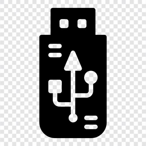 storage, hard drive, usb, portable icon svg