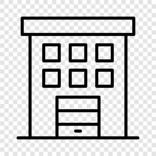 storage, cabinets, organization, tools icon svg