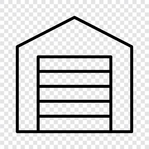 storage, tools, equipment, Garage icon svg