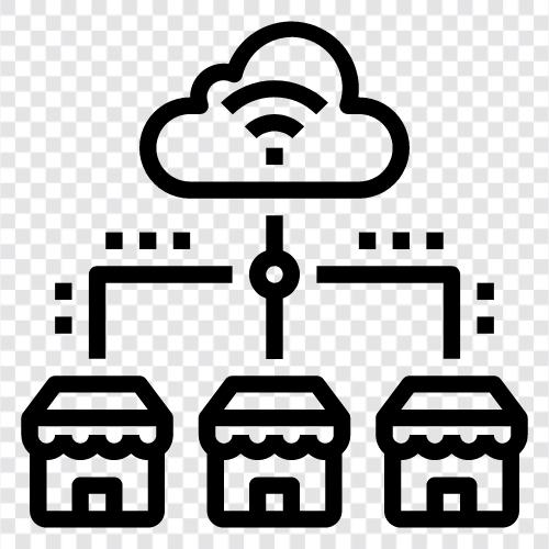 storage, backup, synchronization, remote access icon svg