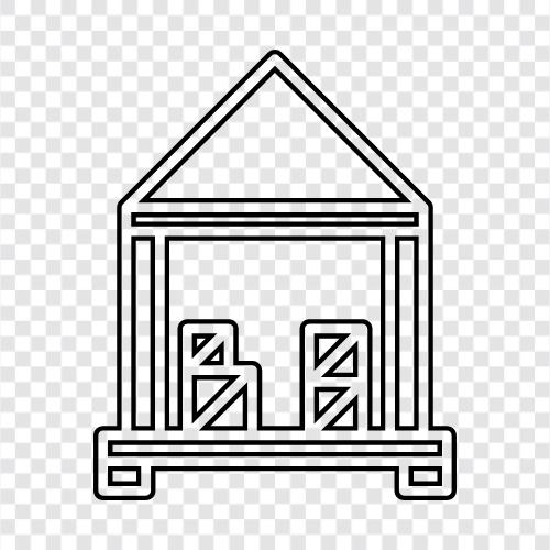 storage, storage units, storage spaces, storage units for rent icon svg