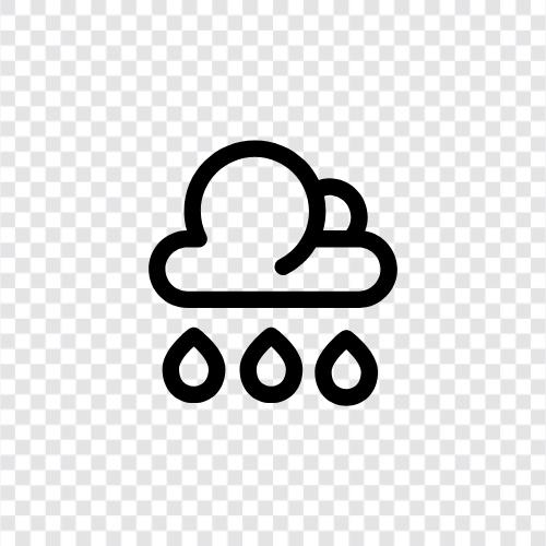 storm, weather, precipitation, rainfall icon svg