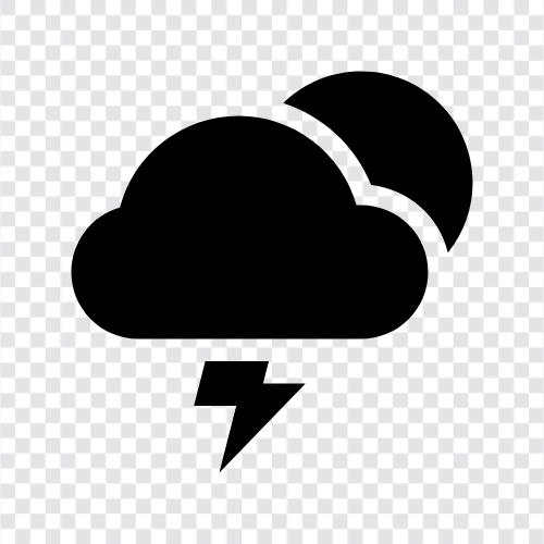 storm, rain, lightning, thunderstorm icon svg