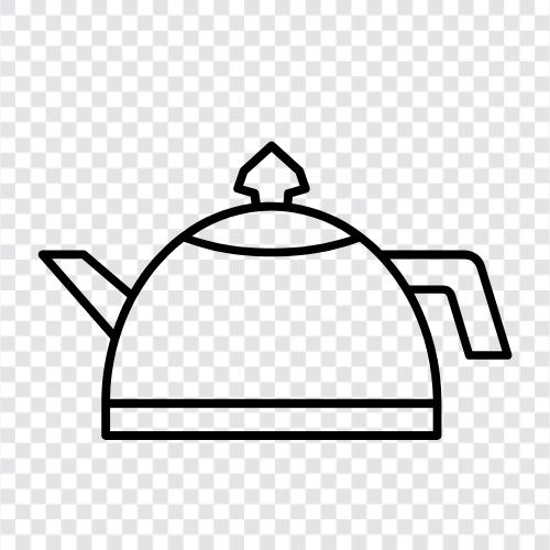 stovetop, pot, cast iron, cookware icon svg