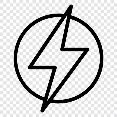 strength, energy, electricity, volts icon svg