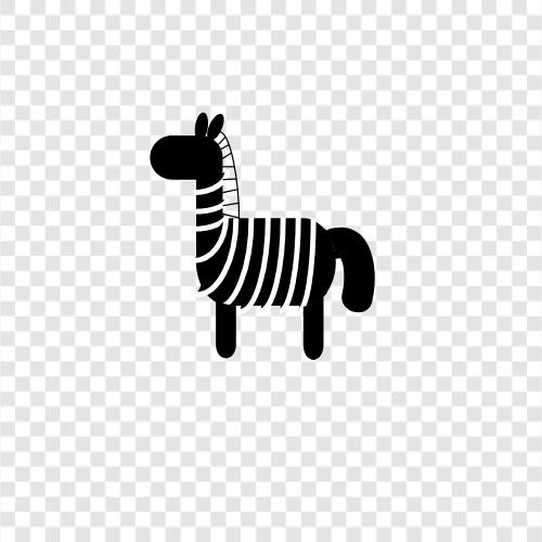 stripes, animal, africa, wild icon svg