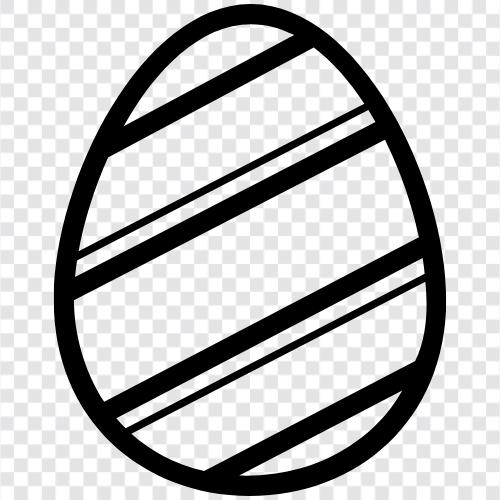 Streifen Auberginen, gestreifte Auberginen, Auberginenstreifen, Streifen Ei symbol