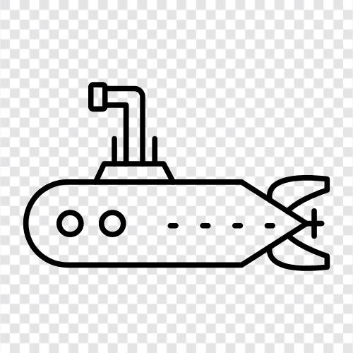 UBoot, UBoote, Unterwasser, Tauchen symbol