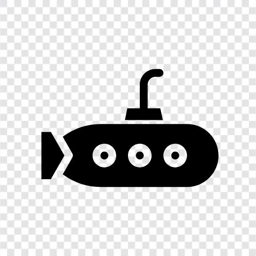 Unterwasser, UBoot, UBootKrieg, UBootFlotte symbol