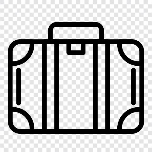 suitcase case, luggage, travel, carryon icon svg