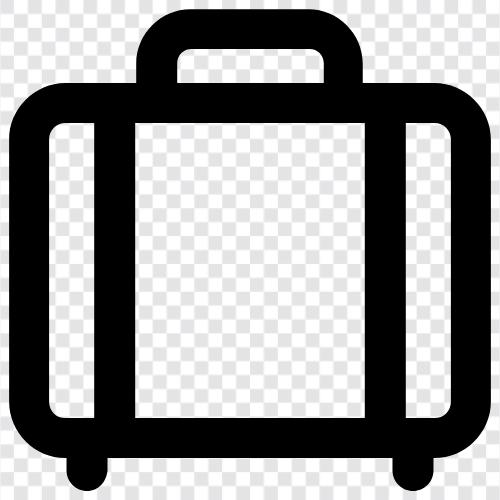 suitcase, bag, travel, luggage storage icon svg