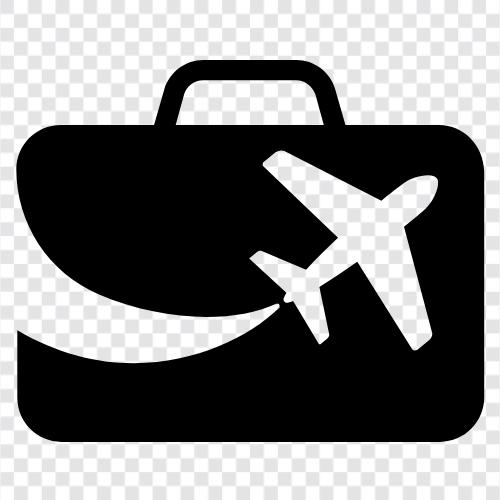 suitcase, bag, travel, carry on icon svg